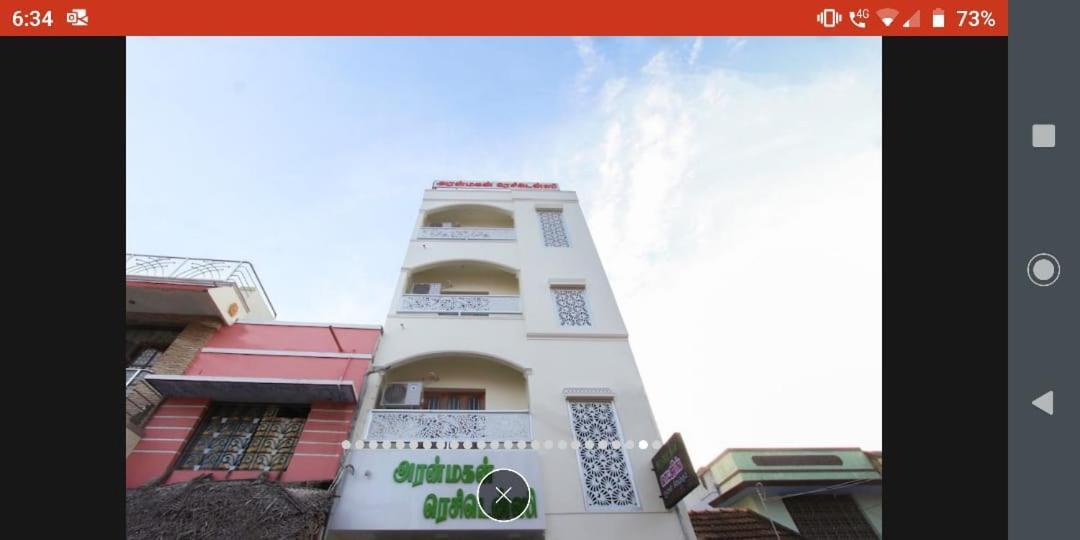 Hôtel Aranmagan Residency à Tiruchchendūr Extérieur photo